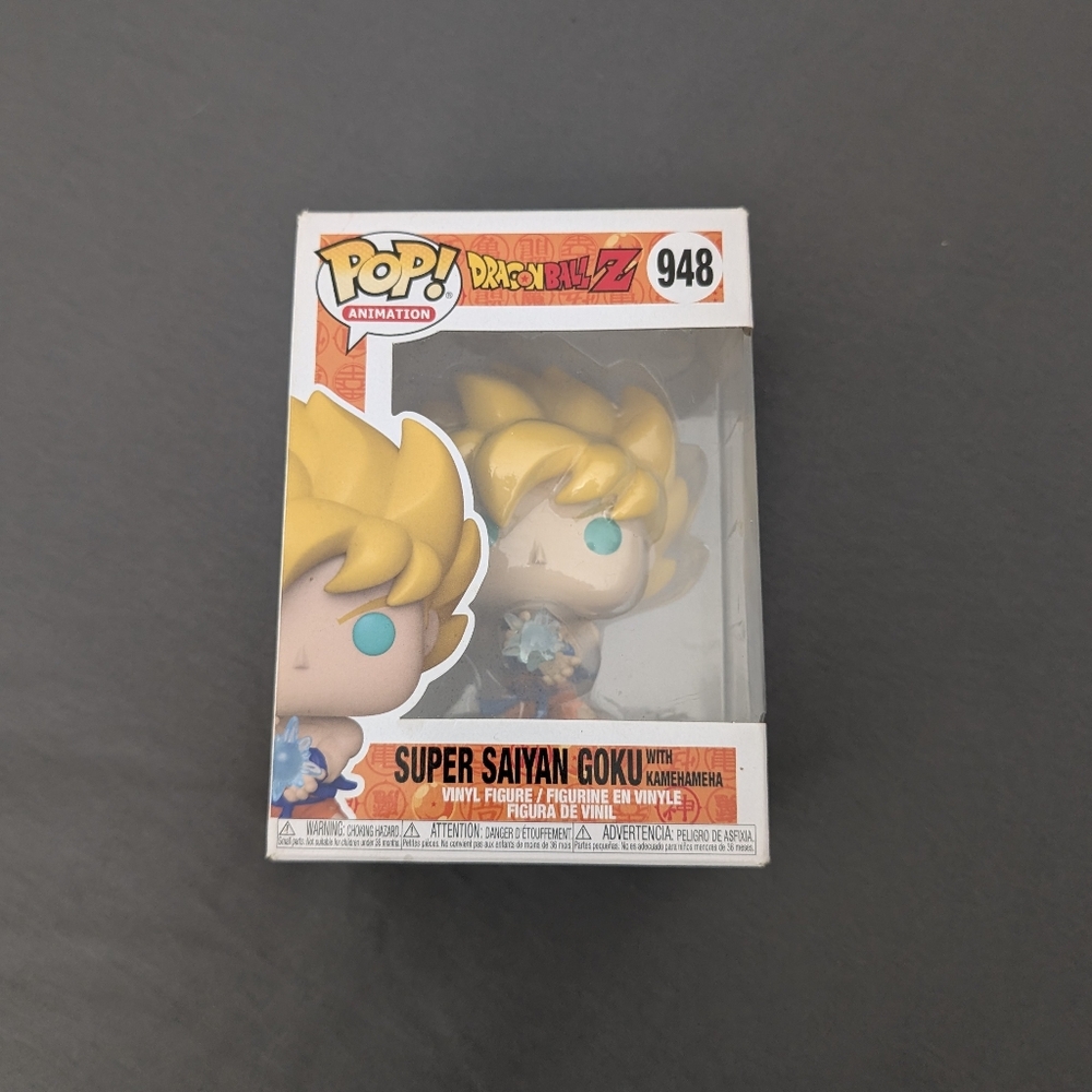 Funko Pop! Animation: Dragon Ball Z - Super Saiyan Goku with Kamehameha Wave #94